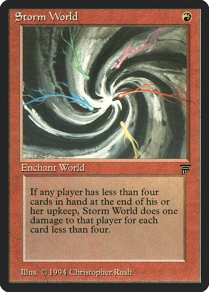 1994 Legends Storm World rare #165 unlisted card image