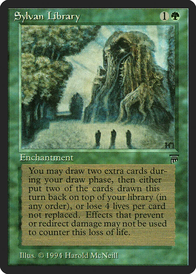 1994 Legends Sylvan Library uncommon #207 unlisted card image
