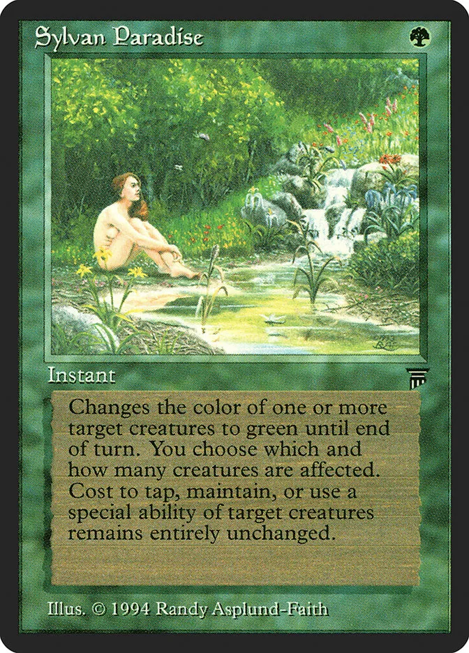 1994 Legends Sylvan Paradise uncommon #208 unlisted card image