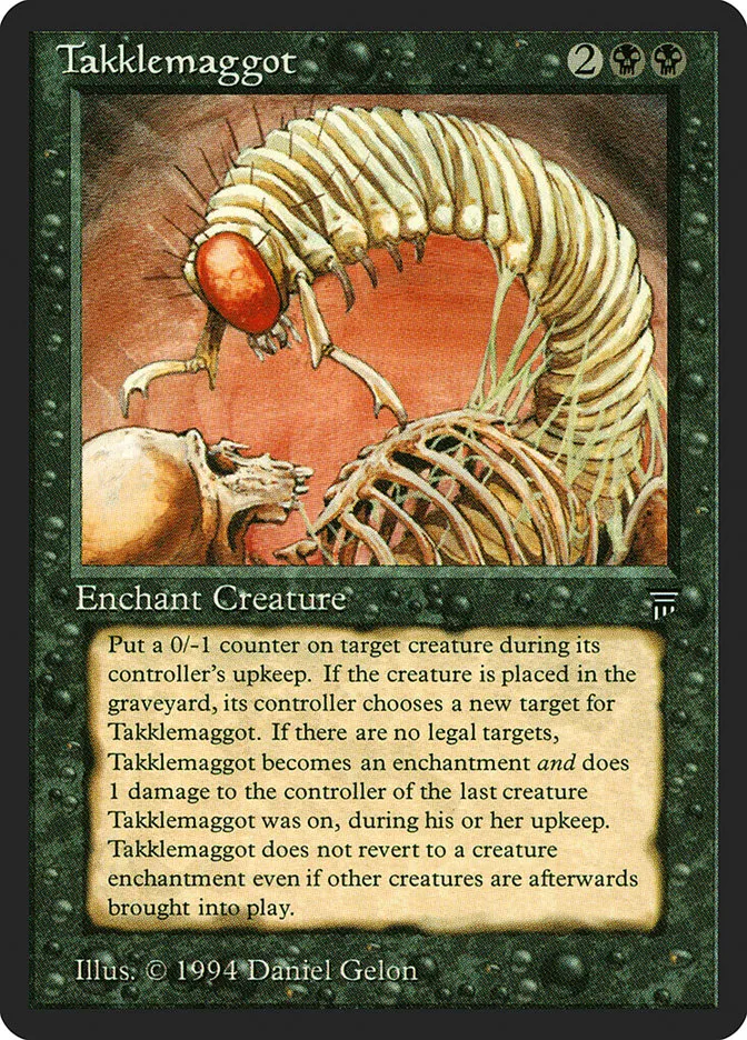 1994 Legends Takklemaggot uncommon #119 unlisted card image