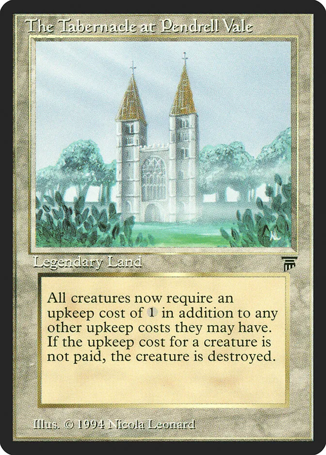 1994 Legends The Tabernacle at Pendrell Vale rare #307 unlisted card image