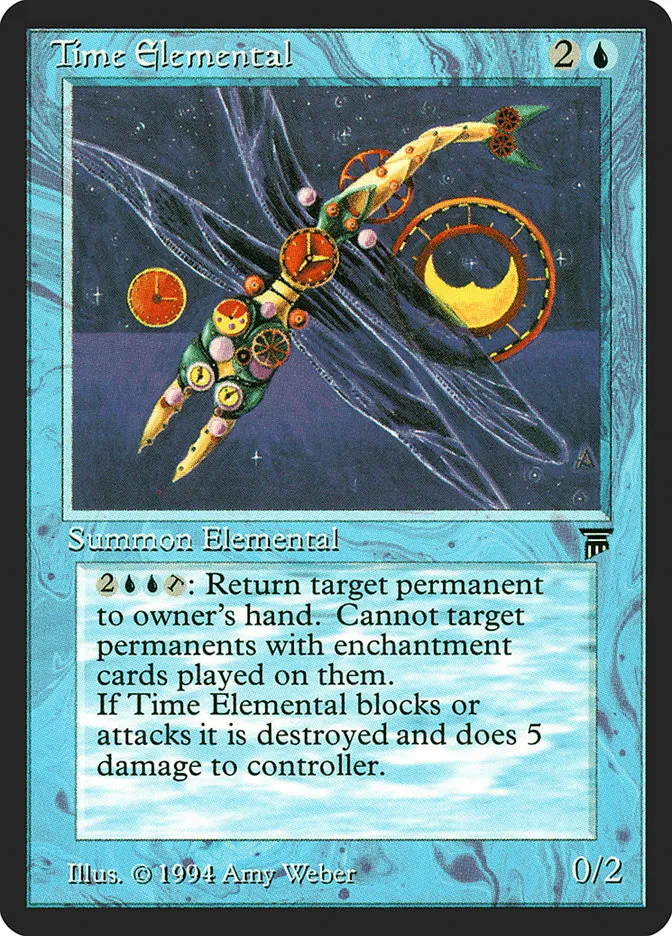 1994 Legends Time Elemental rare #81 unlisted card image