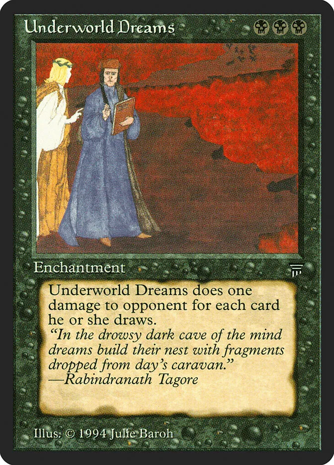 1994 Legends Underworld Dreams uncommon #124 unlisted card image