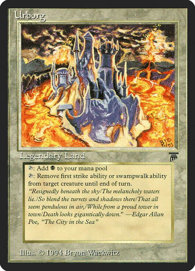 1994 Legends Urborg uncommon #310 unlisted card image