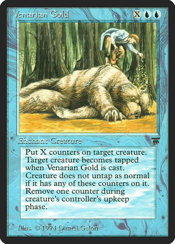 1994 Legends Venarian Gold common #83 unlisted card image