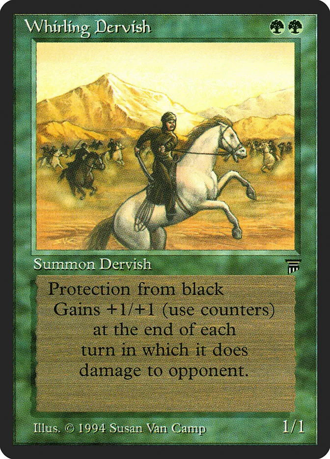 1994 Legends Whirling Dervish uncommon #211 unlisted card image