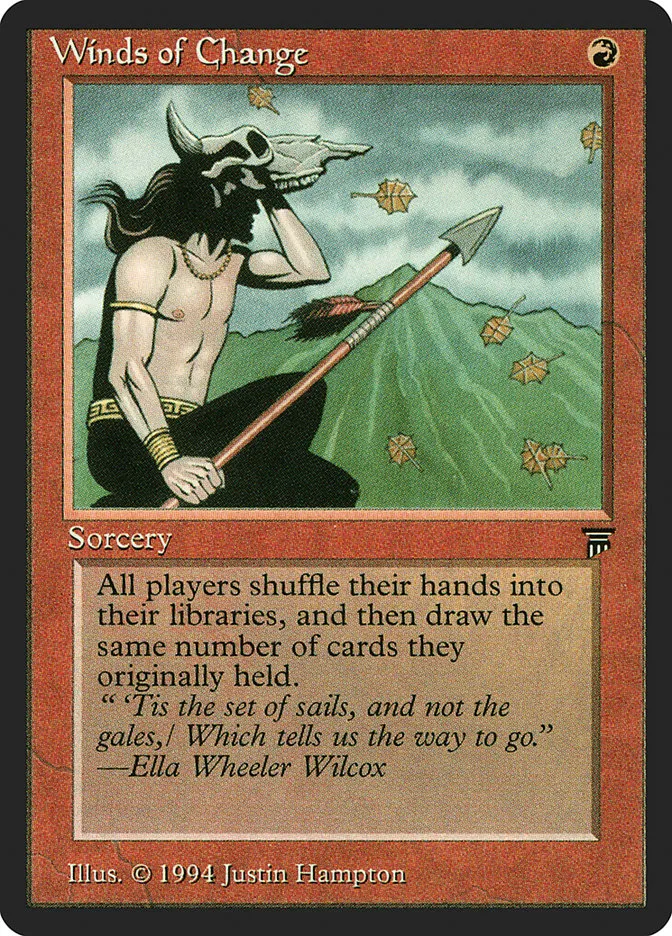 1994 Legends Winds of Change uncommon #172 unlisted card image