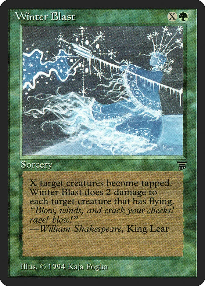 1994 Legends Winter Blast rare #213 unlisted card image