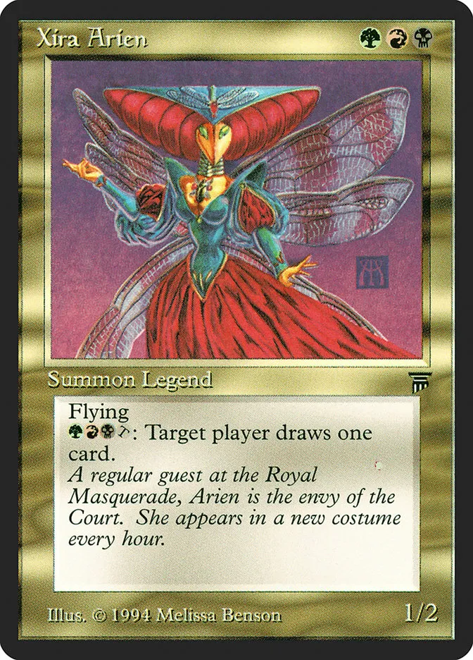 1994 Legends Xira Arien rare #270 unlisted card image