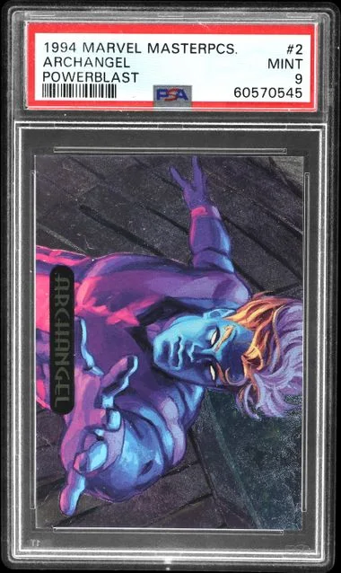 1994 Marvel Masterpieces Powerblast Archangel #2 card image