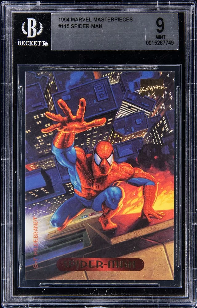 1994 Marvel Masterpieces Spider-Man #115 card image