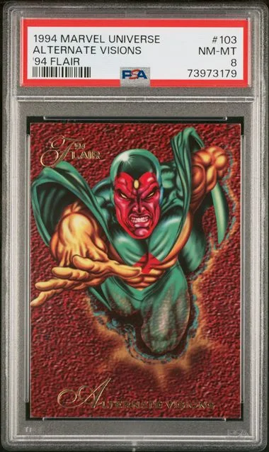 1994 Marvel Universe '94 Flair Alternate Visions #103 card image