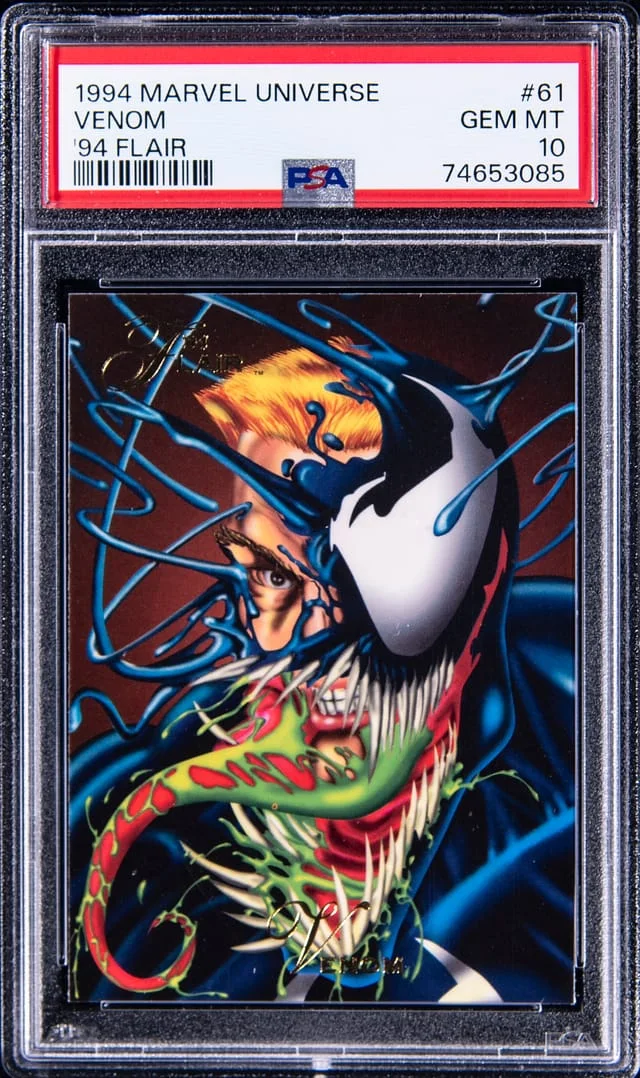 1994 Marvel Universe '94 Flair Venom #61 card image