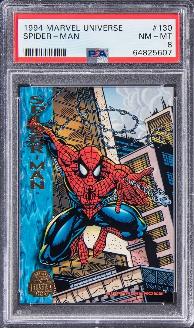 1994 Marvel Universe Spider-Man #130 card image