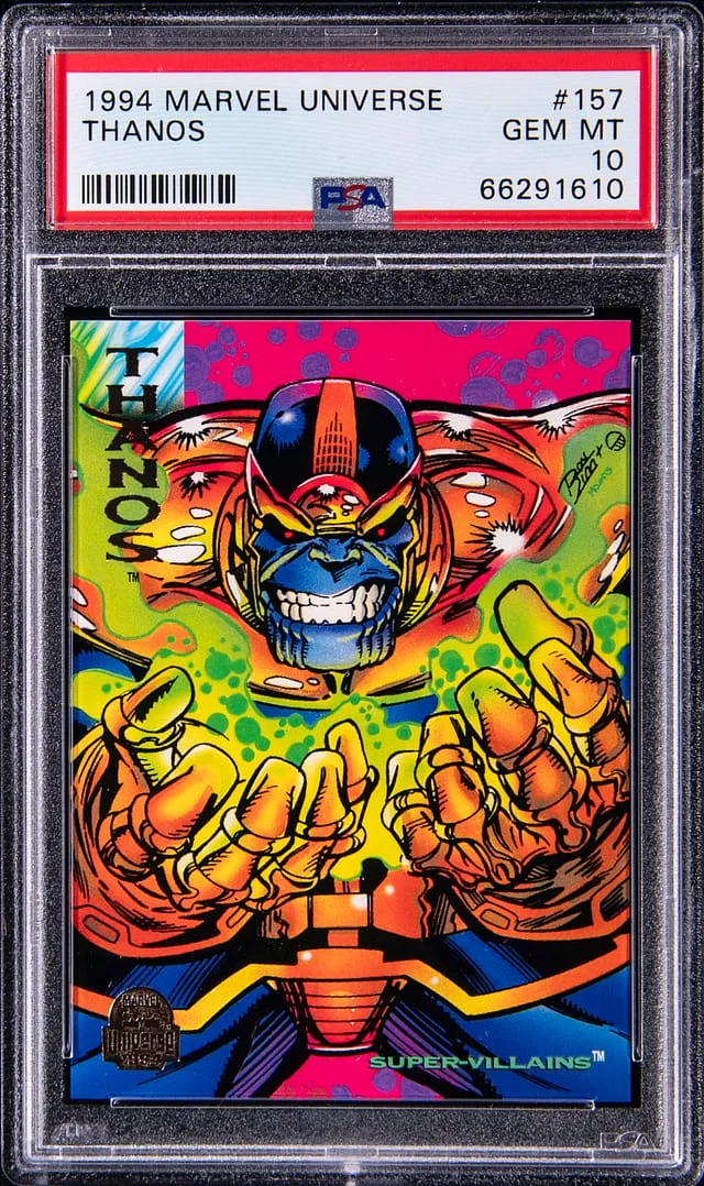 1994 Marvel Universe Thanos #157 card image