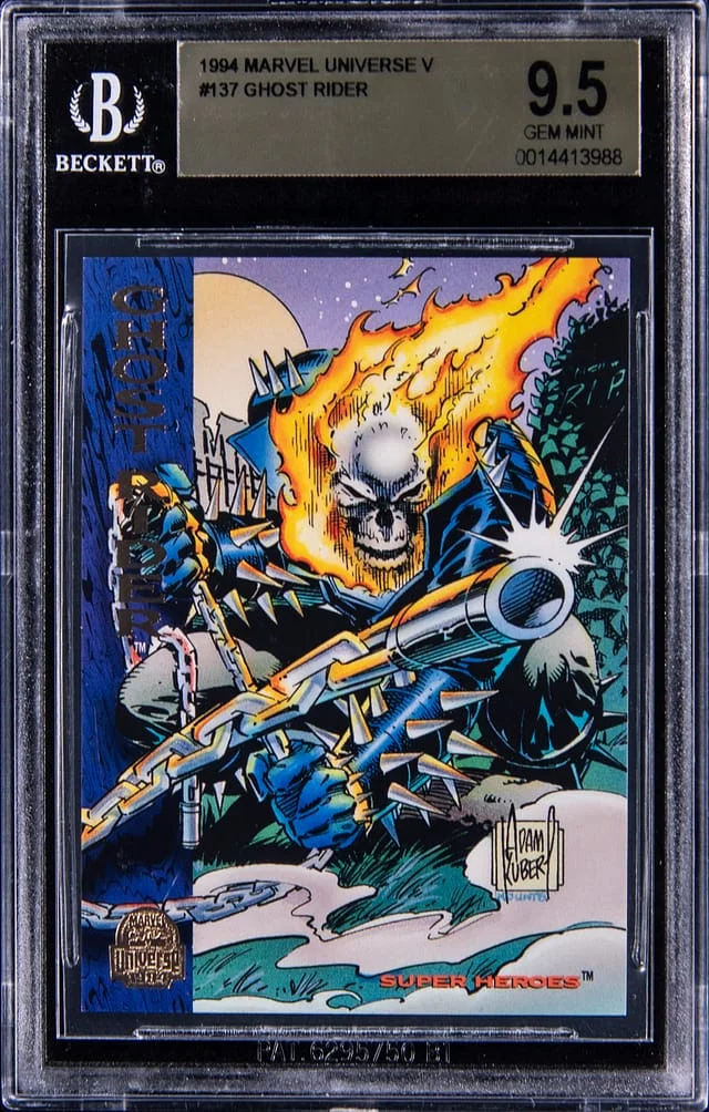 1994 Marvel Universe V Ghost Rider #137 card image