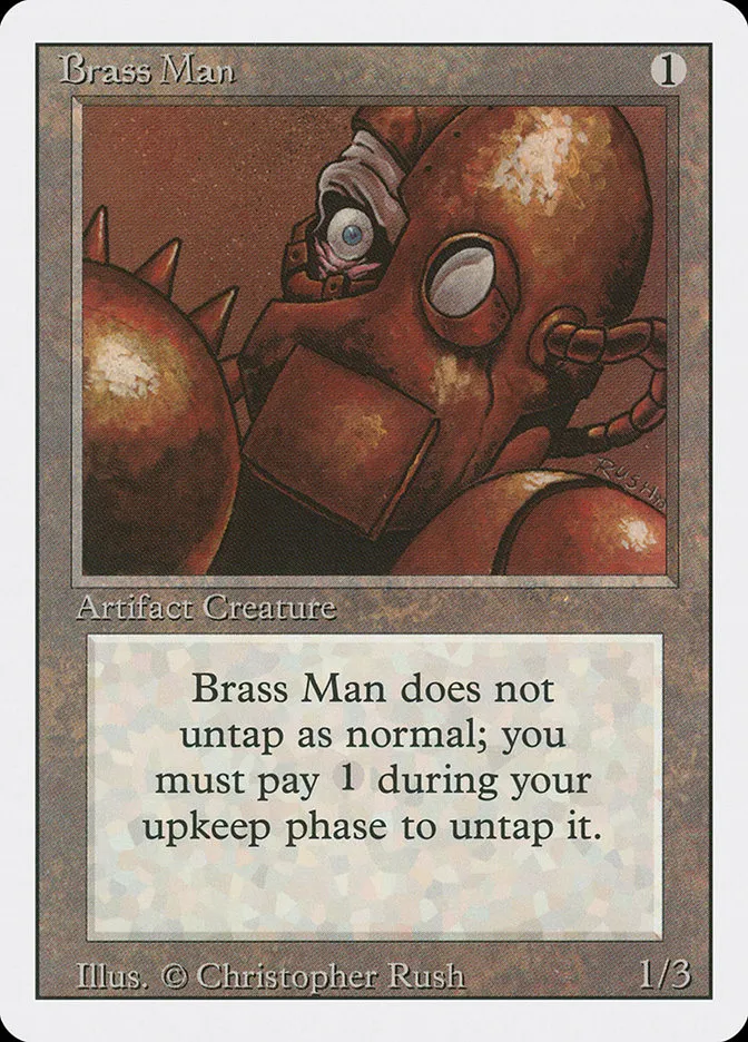 1994 Revised Edition Brass Man uncommon #238 uncommon card image