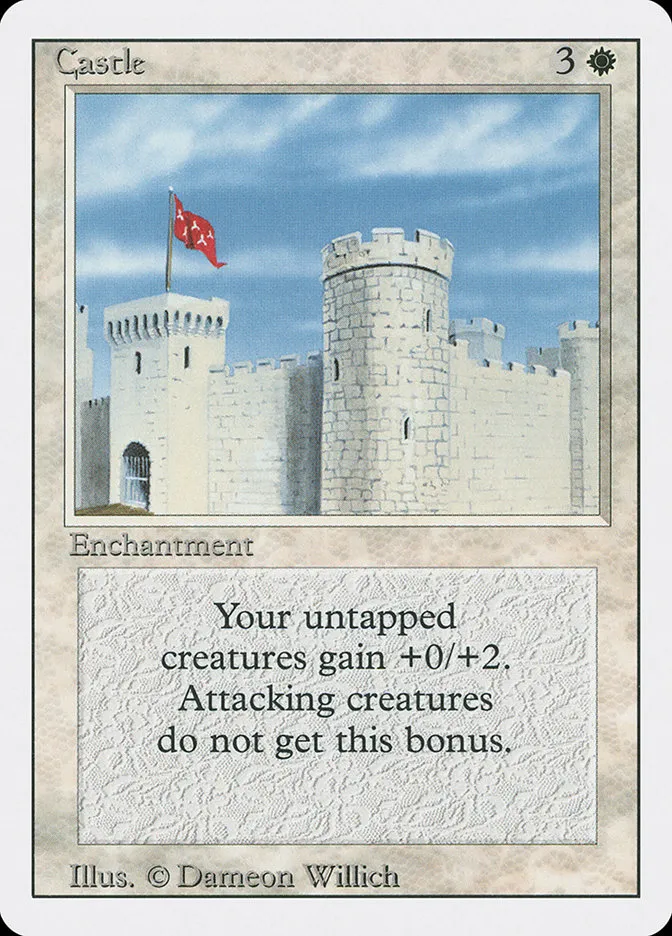 1994 Revised Edition Castle uncommon #8 uncommon card image