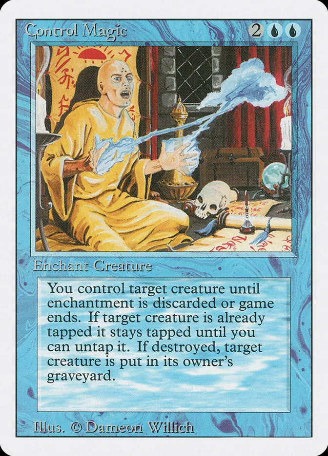 1994 Revised Edition Control Magic uncommon #52 uncommon card image