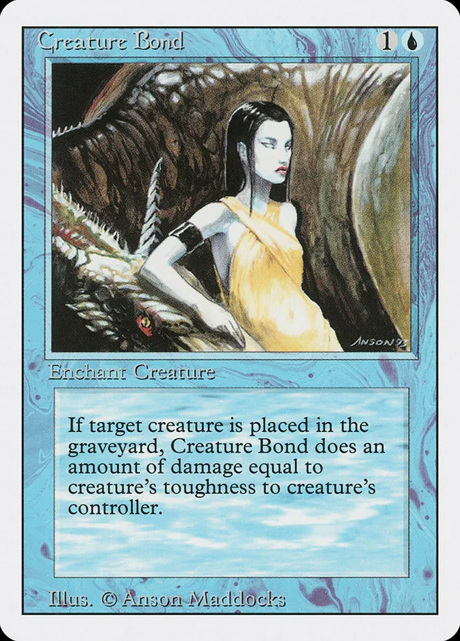 1994 Revised Edition Creature Bond common #55 common card image