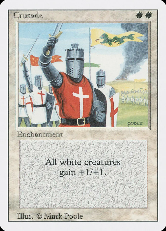 1994 Revised Edition Crusade rare #15 rare card image