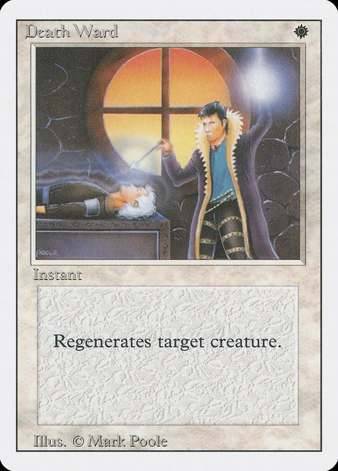 1994 Revised Edition Death Ward common #16 common card image
