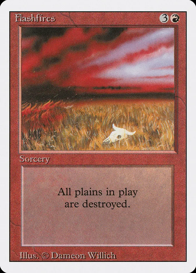 1994 Revised Edition Flashfires uncommon #152 uncommon card image