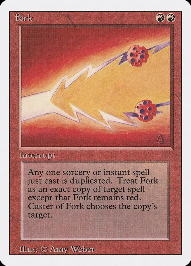1994 Revised Edition Fork rare #153 rare card image