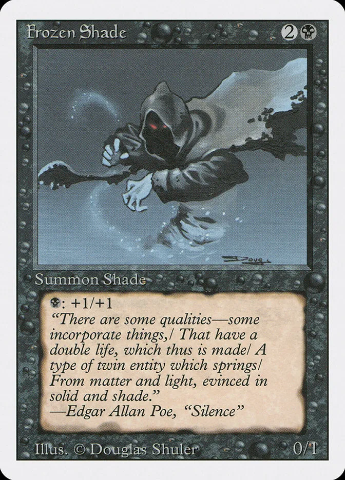 1994 Revised Edition Frozen Shade common #112 common card image