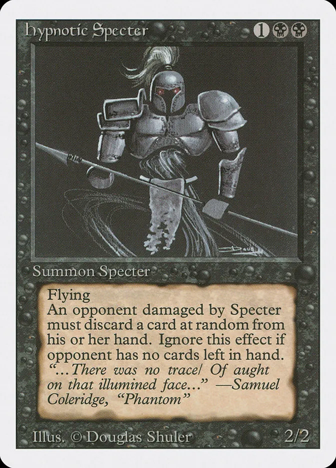1994 Revised Edition Hypnotic Specter uncommon #115 uncommon card image
