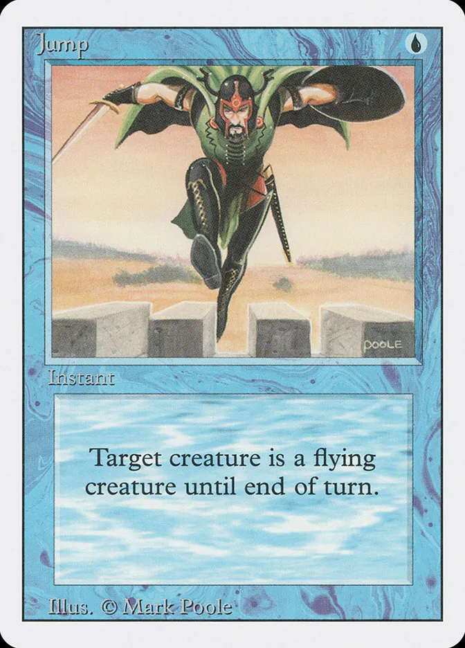 1994 Revised Edition Jump common #62 common card image