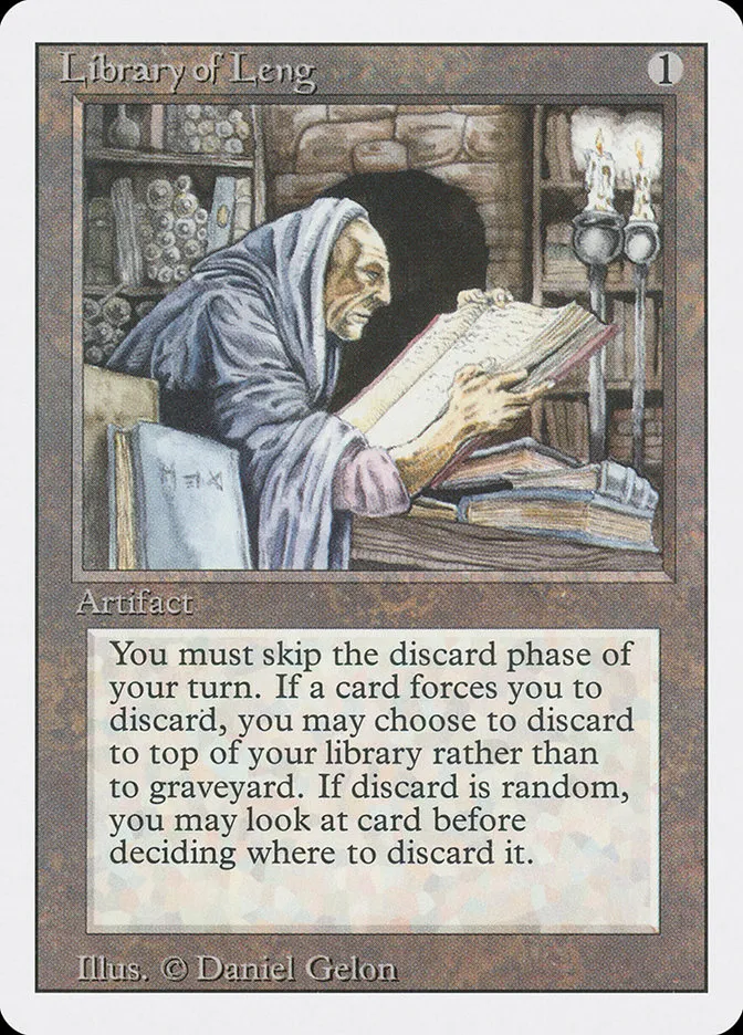 1994 Revised Edition Library of Leng uncommon #261 uncommon card image