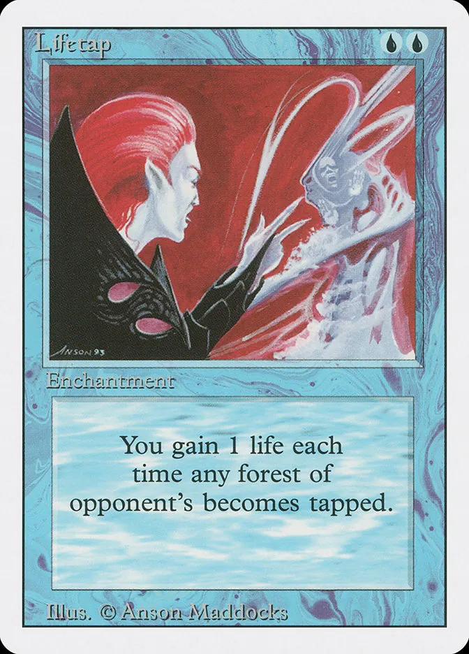 1994 Revised Edition Lifetap uncommon #63 uncommon card image