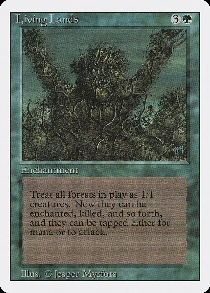 1994 Revised Edition Living Lands rare #210 rare card image