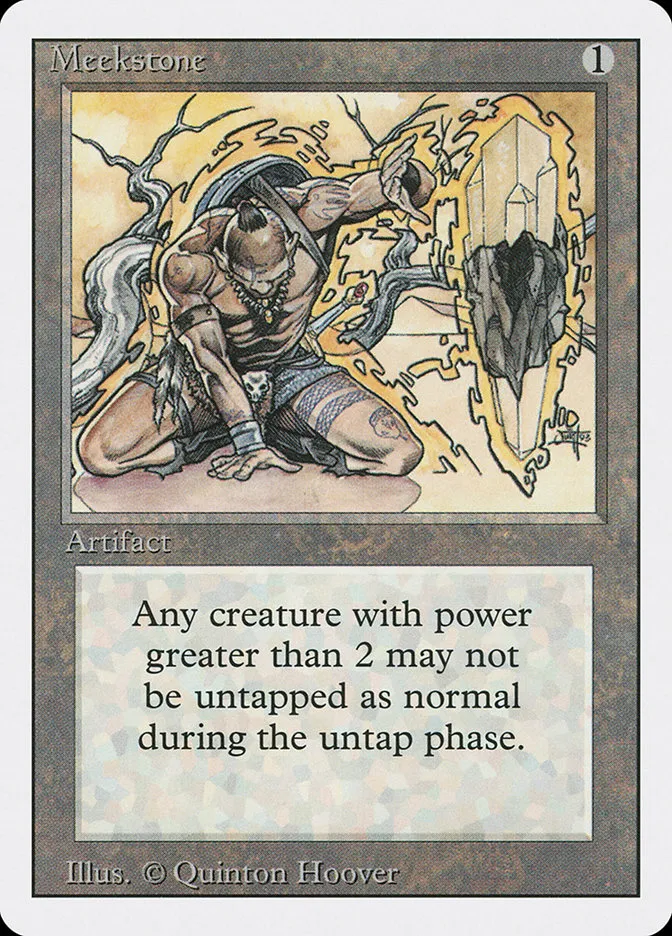 1994 Revised Edition Meekstone rare #264 rare card image