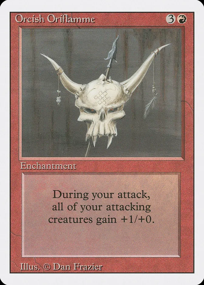 1994 Revised Edition Orcish Oriflamme uncommon #169 uncommon card image