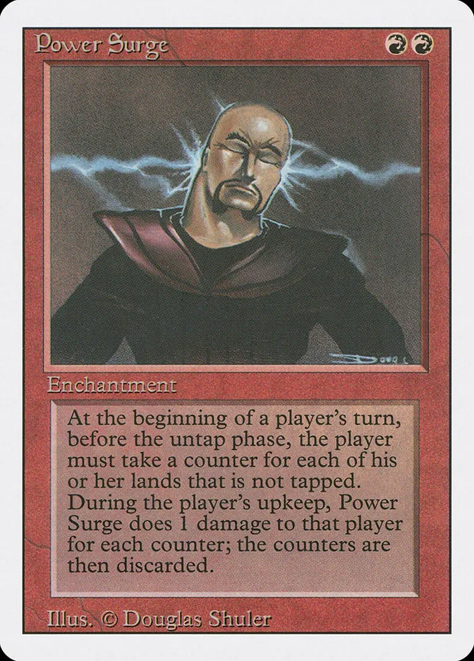 1994 Revised Edition Power Surge rare #170 rare card image