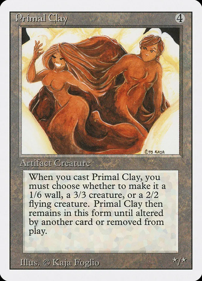 1994 Revised Edition Primal Clay rare #271 rare card image