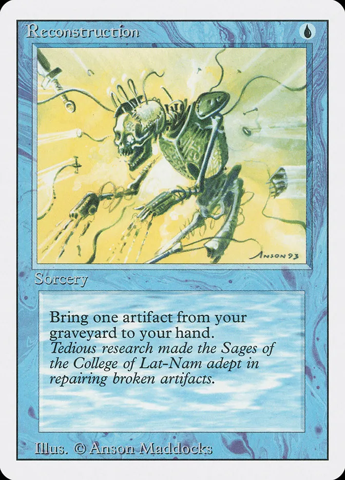 1994 Revised Edition Reconstruction common #77 common card image