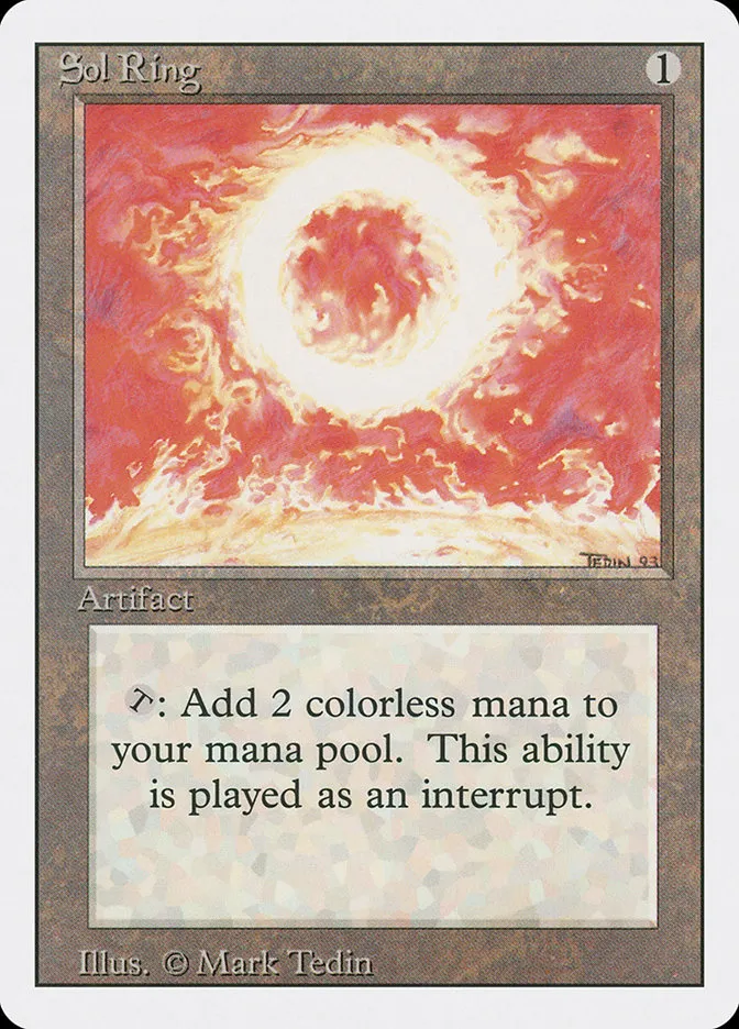 1994 Revised Edition Sol Ring uncommon #274 uncommon card image