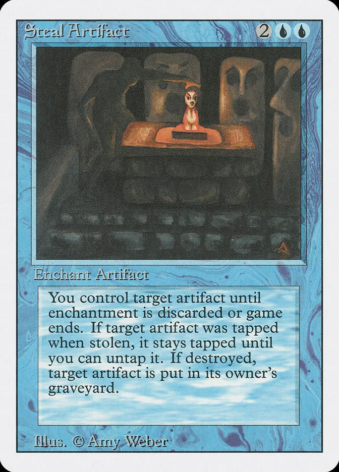 1994 Revised Edition Steal Artifact uncommon #84 uncommon card image