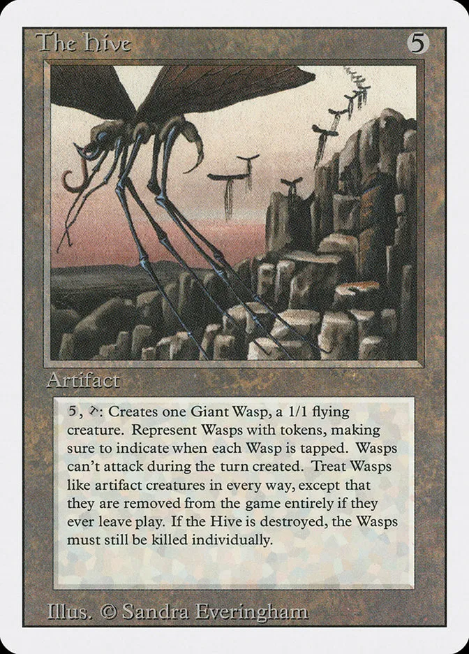 1994 Revised Edition The Hive rare #277 rare card image