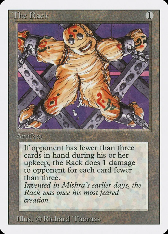 1994 Revised Edition The Rack uncommon #278 uncommon card image