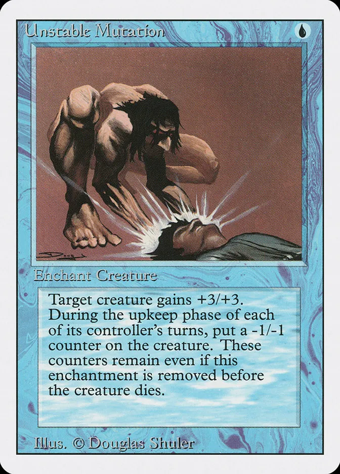 1994 Revised Edition Unstable Mutation common #86 common card image