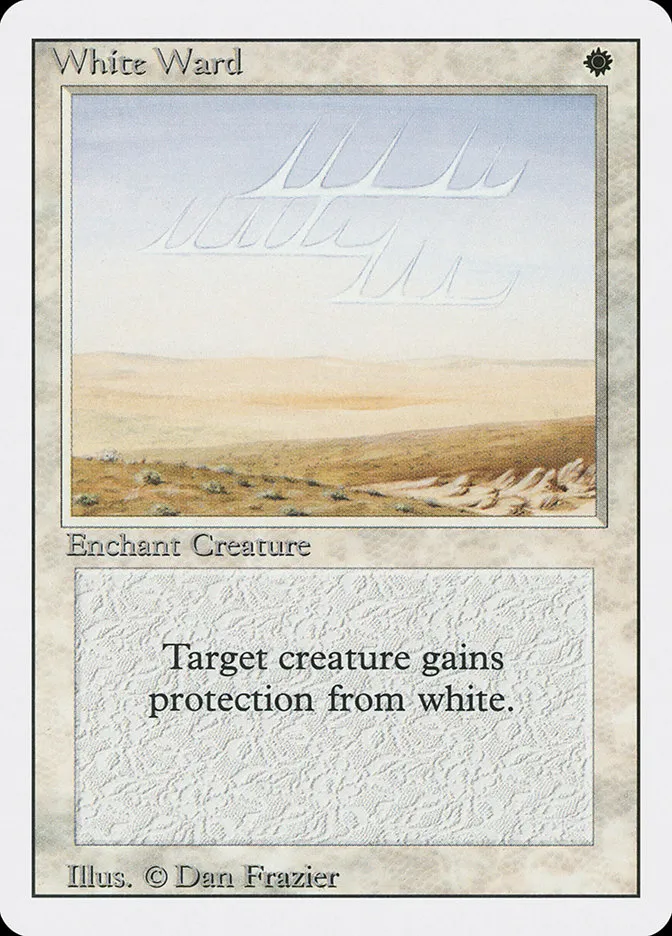 1994 Revised Edition White Ward uncommon #45 uncommon card image