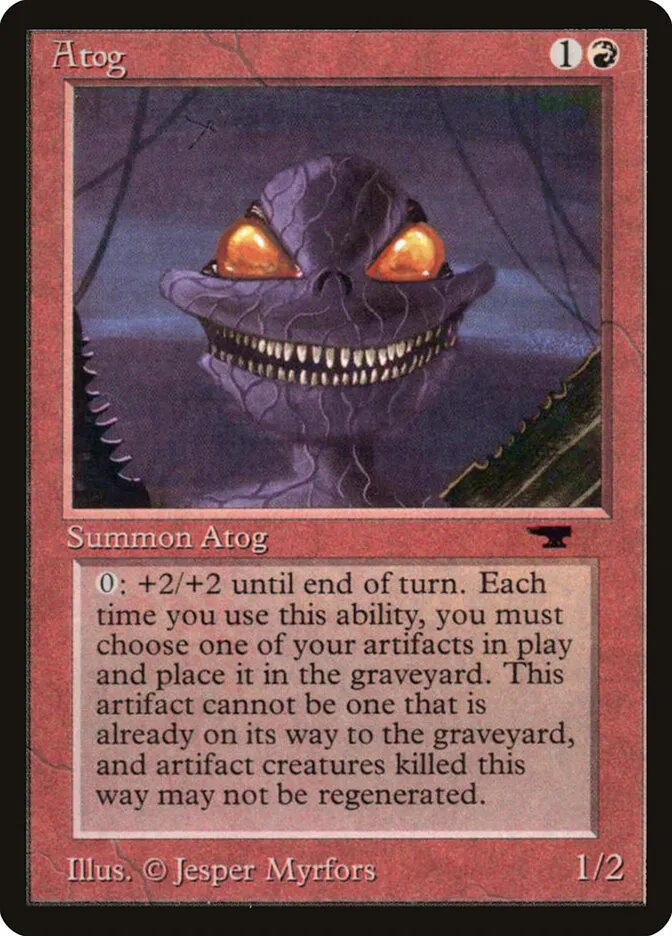 1994 Antiquities Atog common #23† common card image