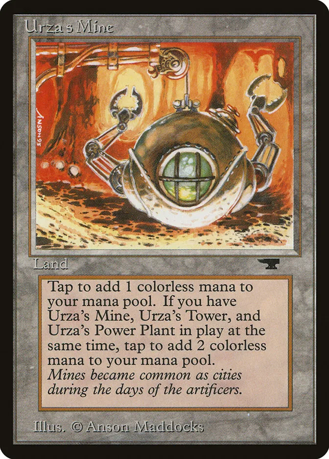 1994 Antiquities Urza's Mine common #83c common card image