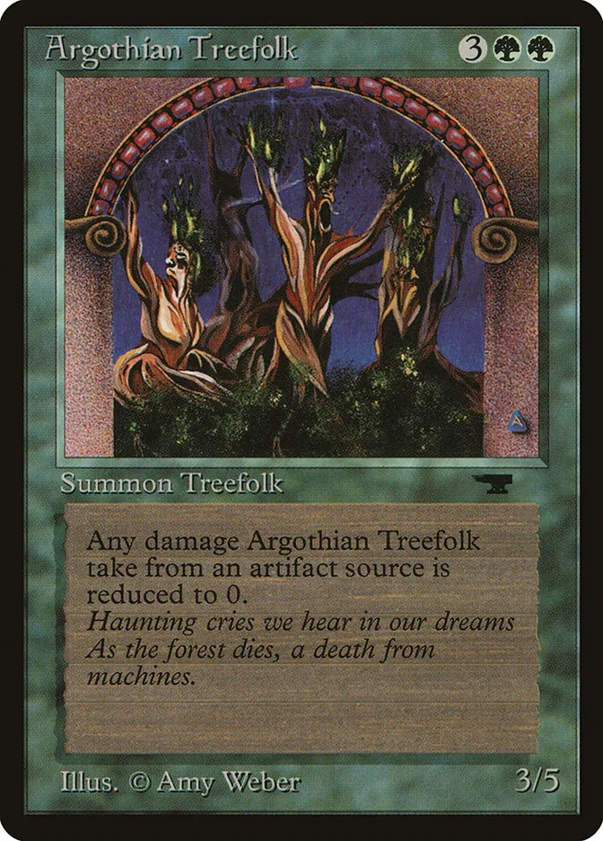 1994 Antiquities Argothian Treefolk common #30 common card image