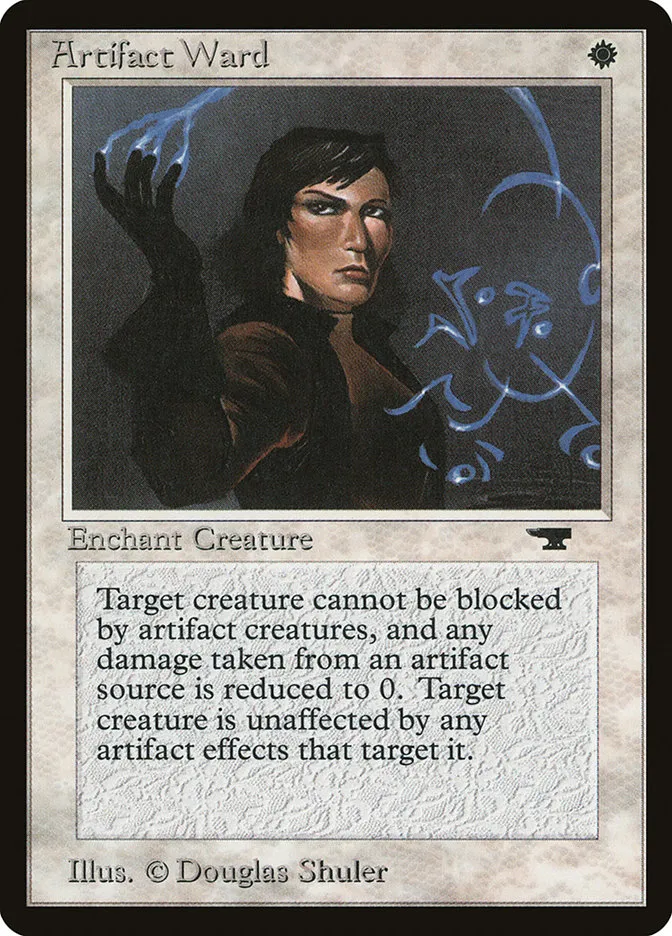 1994 Antiquities Artifact Ward common #3 common card image