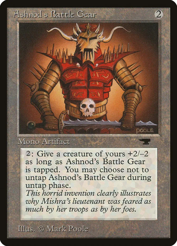 1994 Antiquities Ashnod's Battle Gear #39 uncommon card image